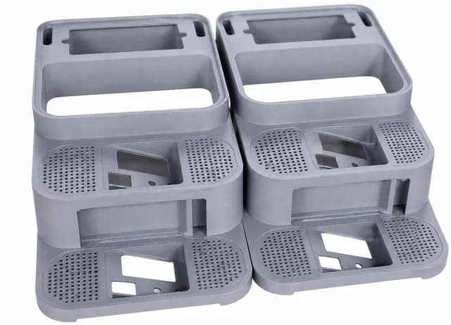 Four matte-finished housings with precision openings and perforated panels.
